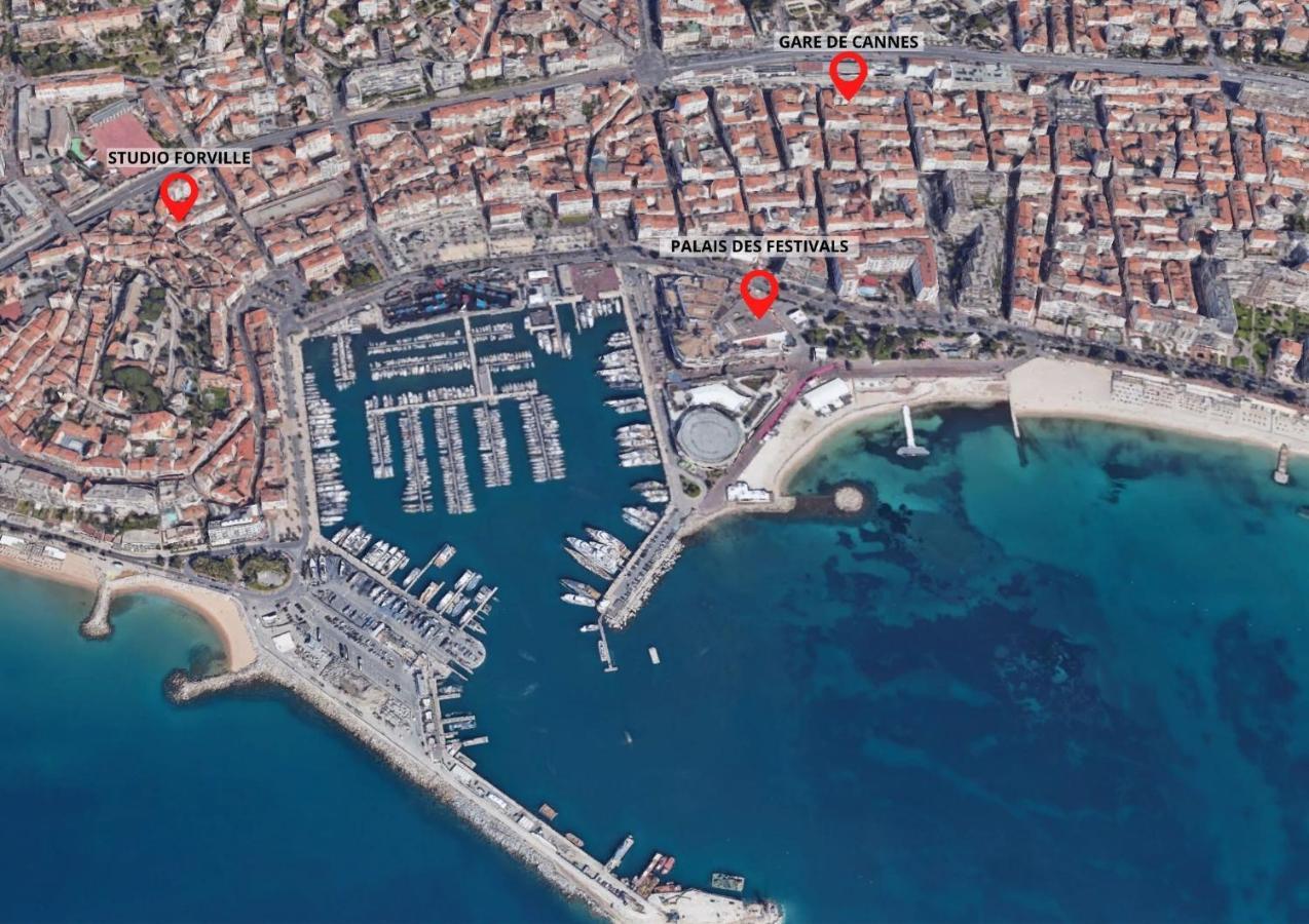 Studio Forville By Scls Locations Cannes Luaran gambar